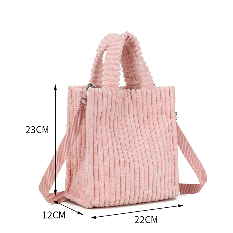 Corduroy Tote Bag