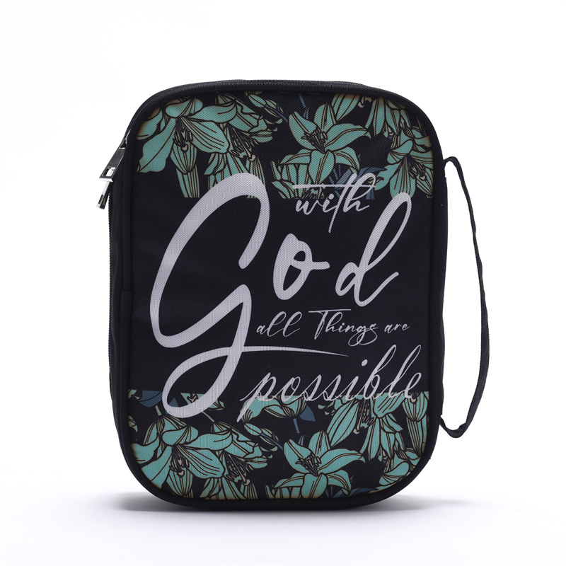 Women's Simple Floral Bible Cover