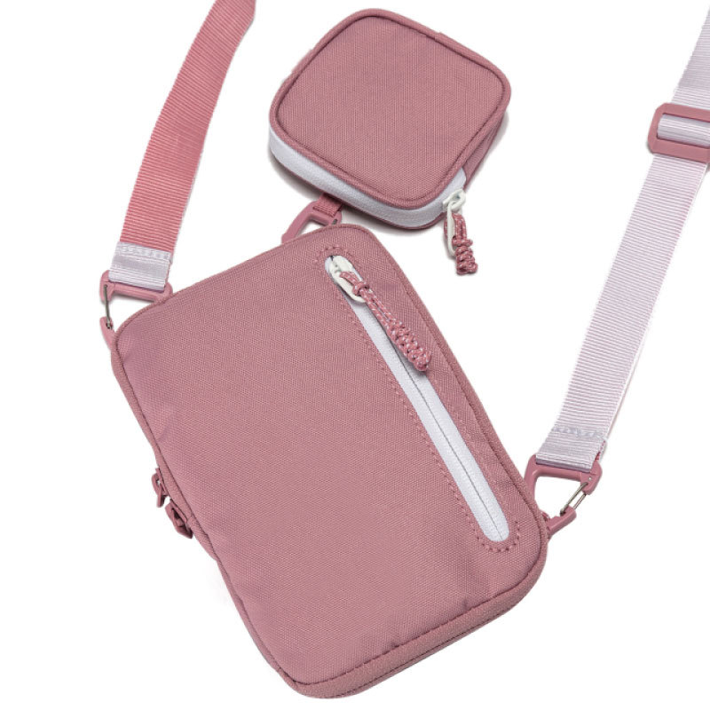 Custom Oxford crossbody nurse bag with detachable pouch