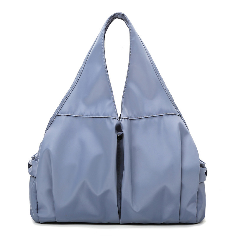 Custom waterproof yoga gym shoulder bag in black