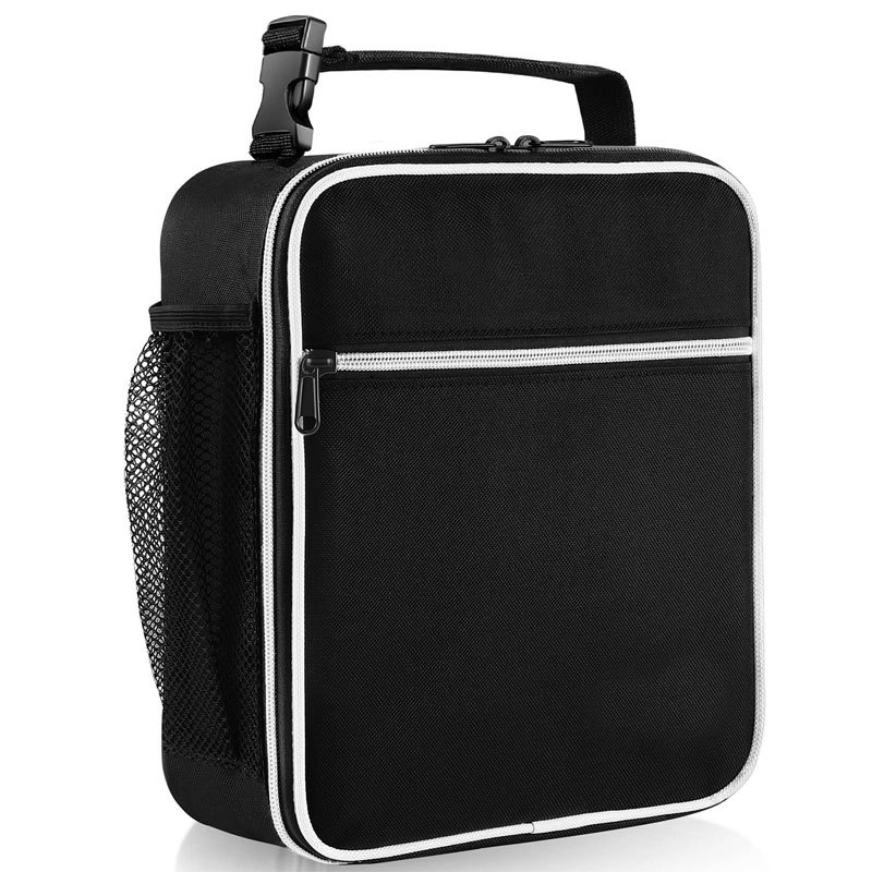 Black medical device carrying case front view