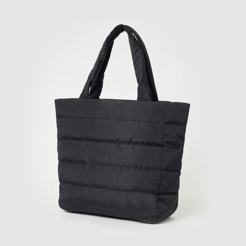 Quilted work tote front product view
