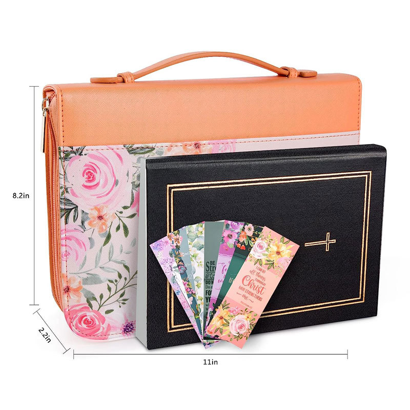 Structured Bible organizer shown with scripture book