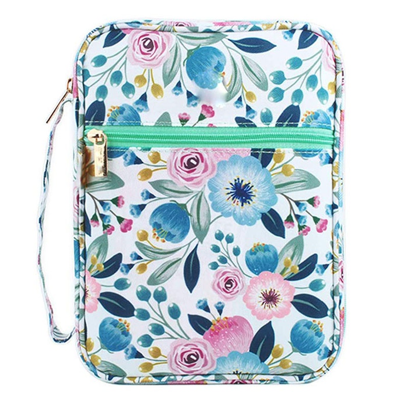 Fabric Bible Tote Cover front view
