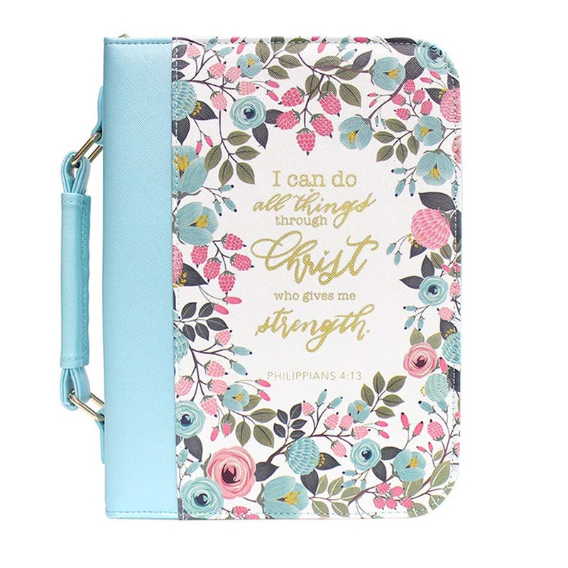PU Leather Bible Cover front view