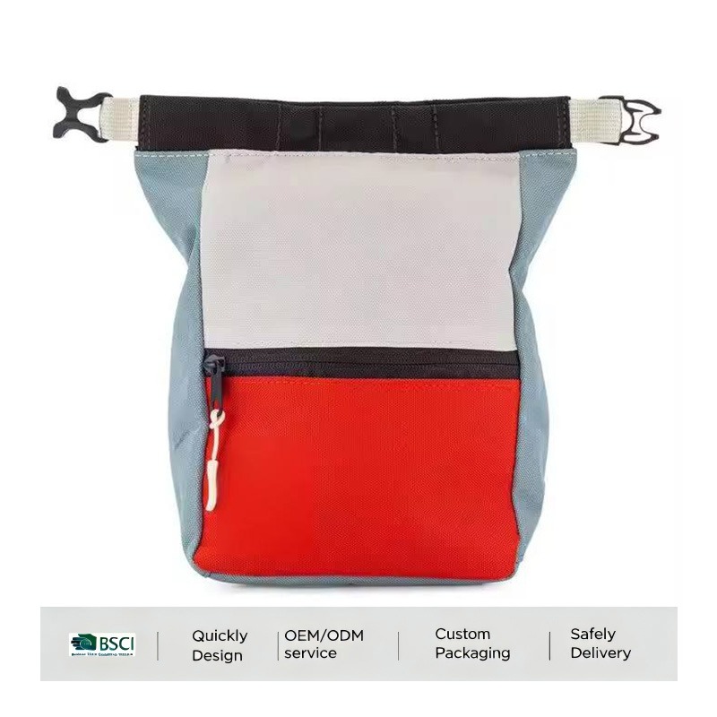 18-waterproof-rock-climbing-chalk-bag-01 Custom Waterproof Rock Climbing Magnesium Chalk Bag front view