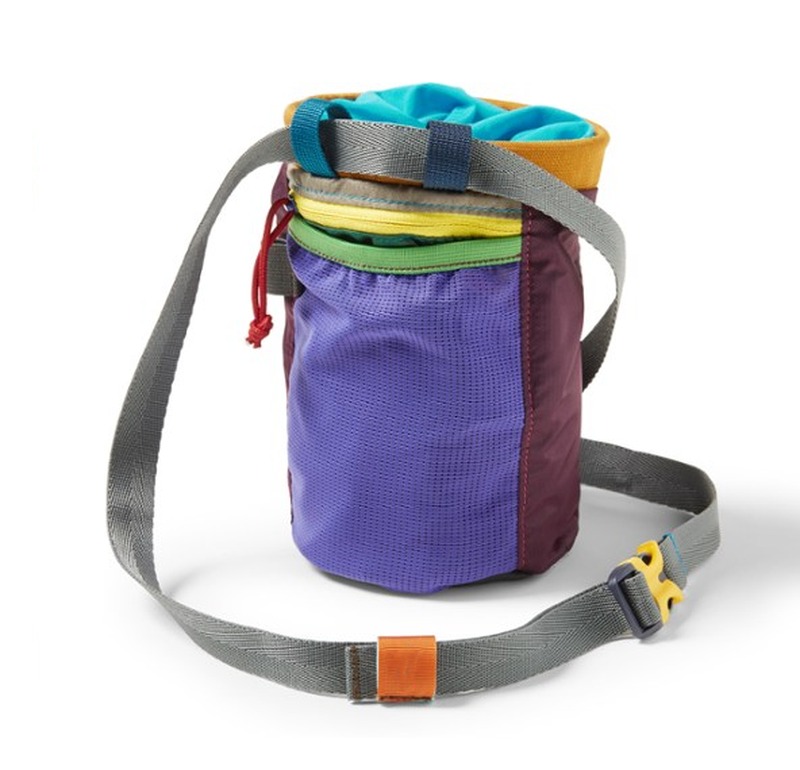 Custom Recycled Polyester Children’S Climbing Chalk Bag front view