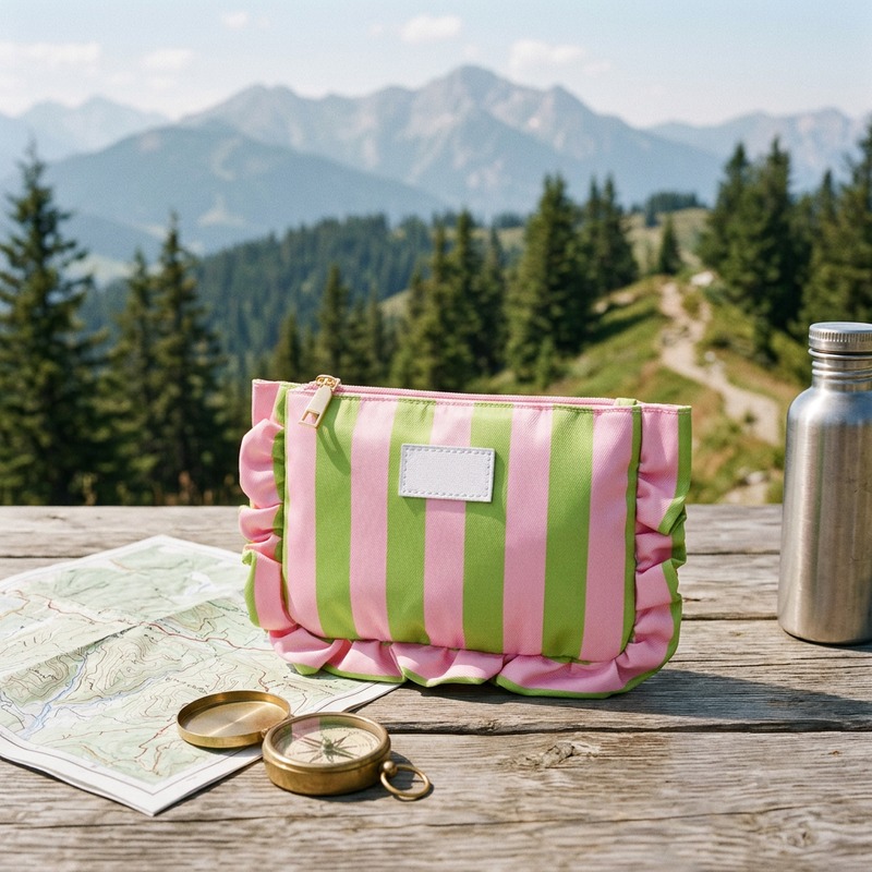 Custom Polyester Travel Cosmetic Pouch product view 1