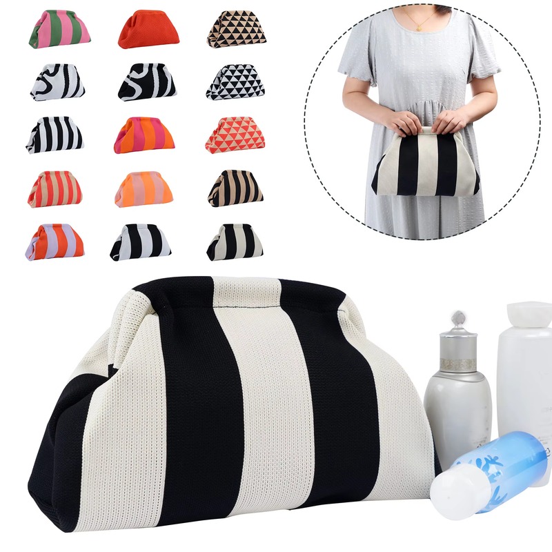 Custom Polyester Travel Makeup Brush Bag product view 1