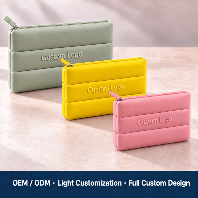 Custom Neoprene Quilted Toiletry Bag with Large Capacity product view 1