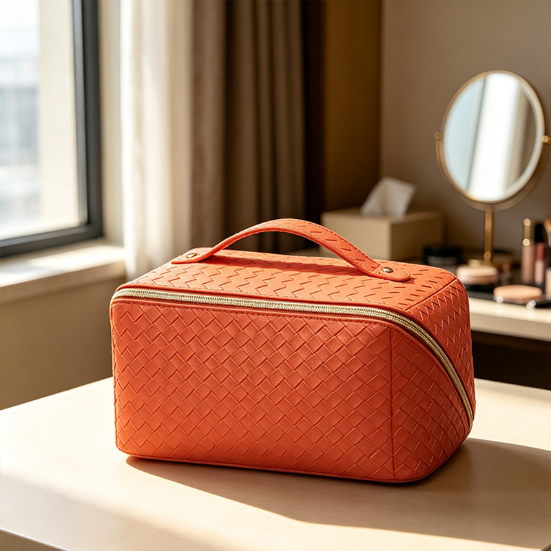 Custom PU Leather Cosmetic Pouch product view 1