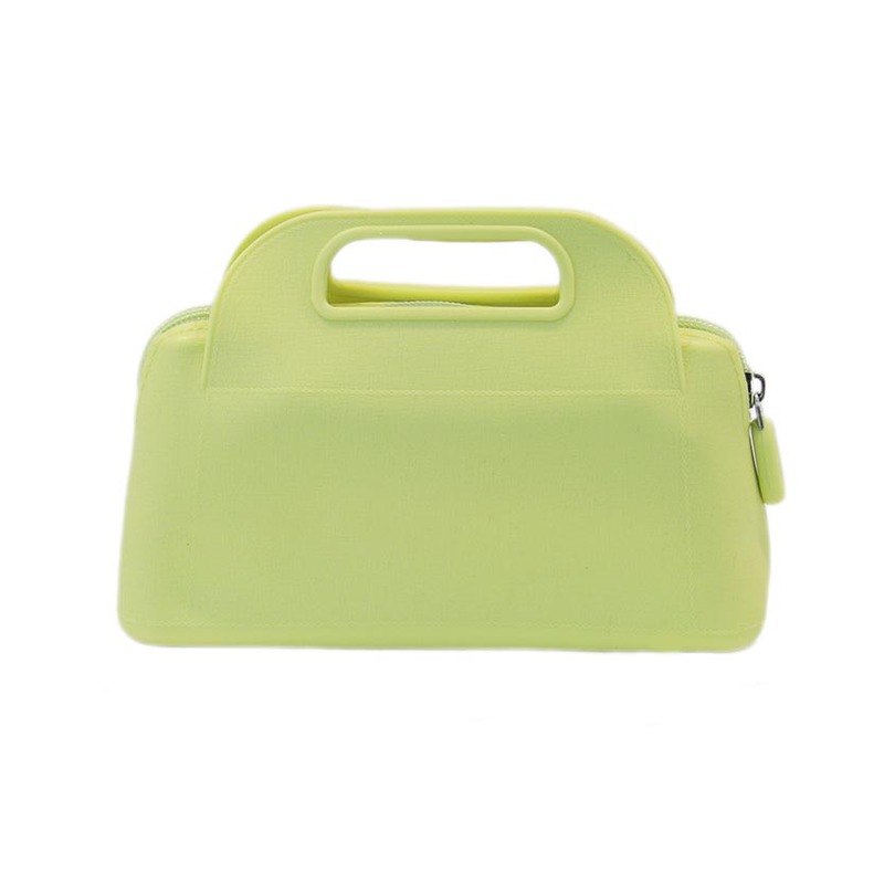 Custom Silicone Waterproof Toiletry Bag with Zipper product view 1