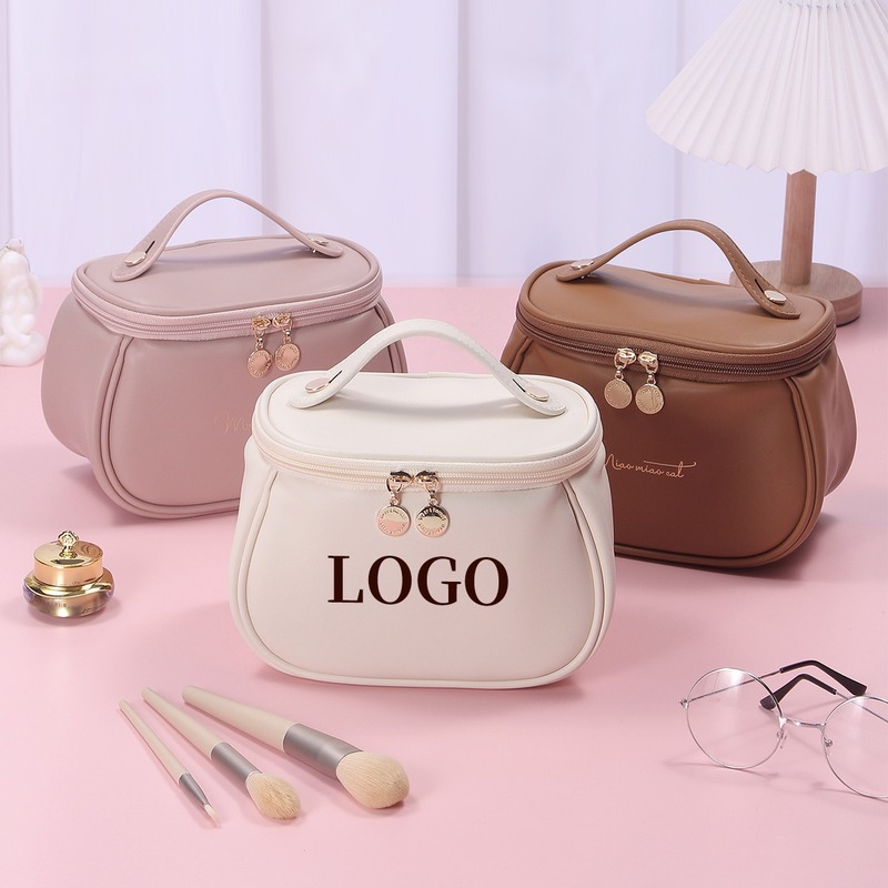 Custom PU Leather Toiletry Bag product view 1