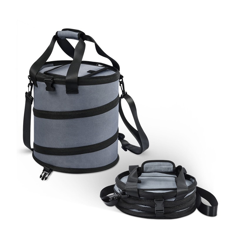 Custom Foldable Round Pop-Up Cooler Bag Thermal - product view 1
