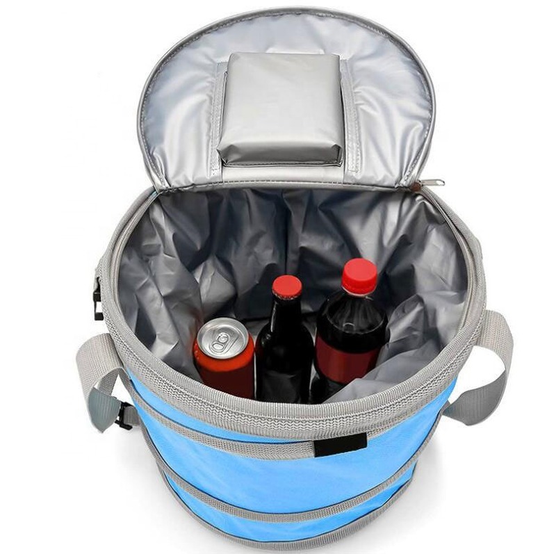 Custom 600D Round Pop-Up Cooler Bag - product view 1