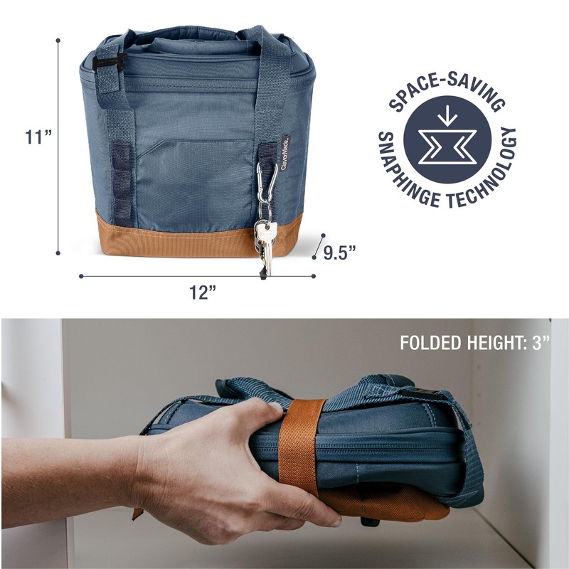 Custom Collapsible Insulated Cooler Bag Large Capacity - product view 1