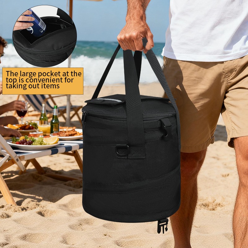 Custom Golf Cart Pop-Up Cooler Bag Beach - product view 1