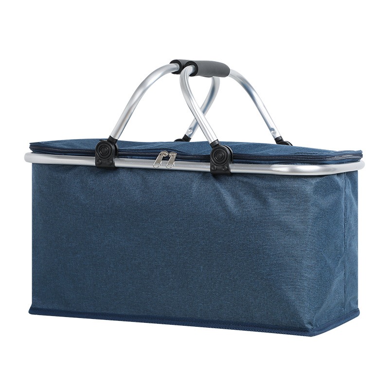 Custom Collapsible Insulated Picnic Basket - product view 1