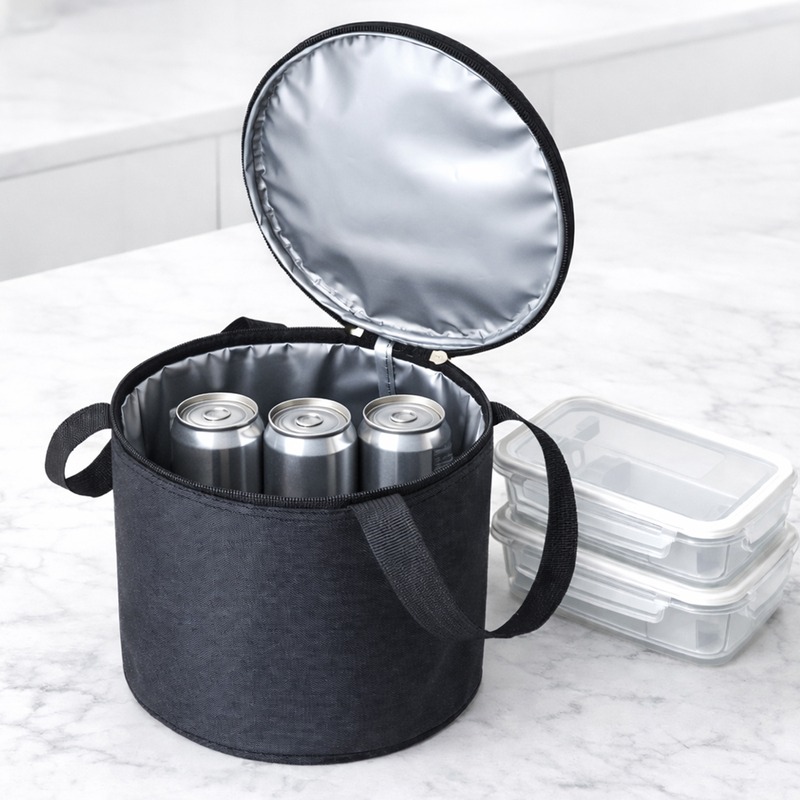 Custom Foldable Round Pop-Up PEVA Cooler Bag PEVA - product view 1
