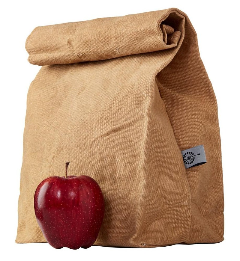 Custom Waxed Canvas Roll-Top Cooler Bag - product view 1